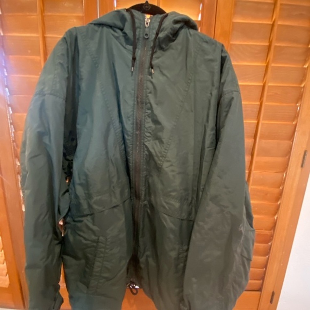 Unisex parka! Quality outerwear!Windbreaker outside/fleece inside! See pic4more: